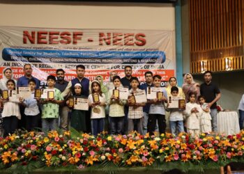 Aarifeen School of Excellence Baramulla Tops Kashmir in NEESF-NEES Talent Search Test 2025